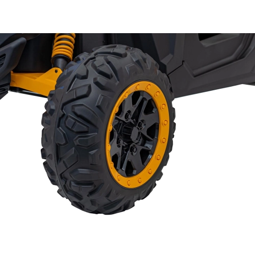 Auto na akumulator dla dzieci Buggy SP SUPER 66 Żółty KKL-808